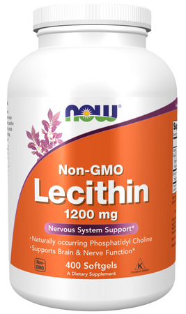 Lecytyna sojowa 1200 mg non GMO (400 kaps.)