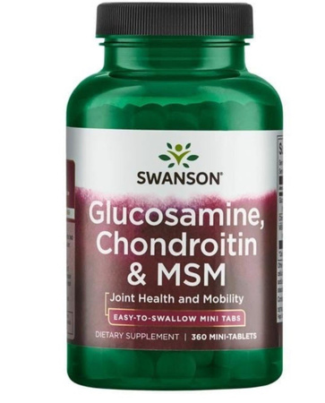 Glukozamina / Chondroityna / MSM mini tabs (360 tabl.)