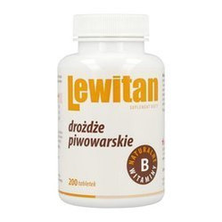 Lewitan − Drożdże piwowarskie − 200 tabl.