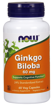 Ginkgo Biloba ekstrakt - Miłorząb Japoński (60 kaps.)