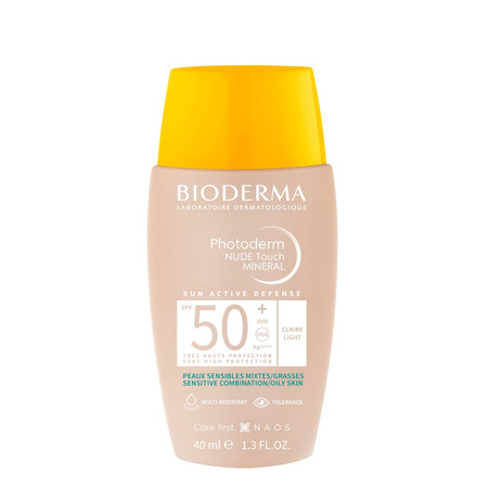 Bioderma Photoderm Nude Touch SPF50+ podkład mineralny jasny 40 ml