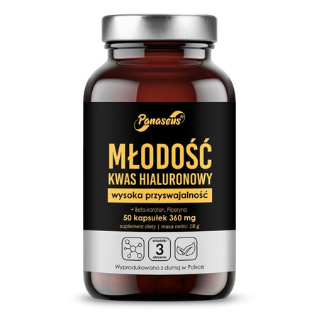 Panaseus Młodość Kwas Hialuronowy 50 k