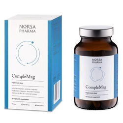 Norsa Pharma CompleMag Magnez + Witamina B1 + B2 + B6 - 90 kaps.