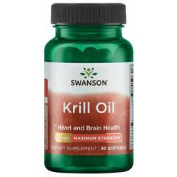 SWANSON Krill Oil 1000mg, 30sgels. - Olej z kryla