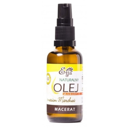 Etja, Naturalny olej z nasion marchwi, MACERAT wit. A, B, C, E i F, 50 ml