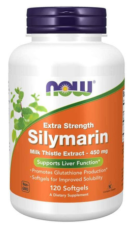 Silymarin - Sylimaryna z Ostropestu Plamistego (120 kaps.)