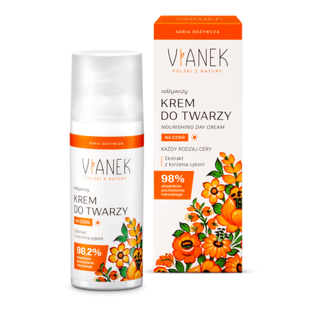 Vianek, Odżywczy krem do twarzy na dzień, 50 ml