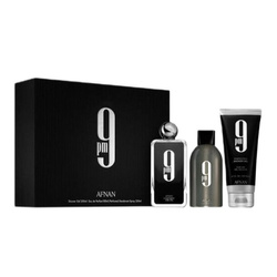 9pm zestaw woda perfumowana spray 100ml + żel pod prysznic 150ml + dezodorant spray 250ml