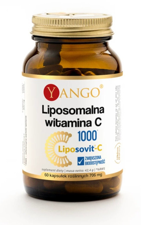 Yango - Liposomalna witamina C - 90 kapsułek