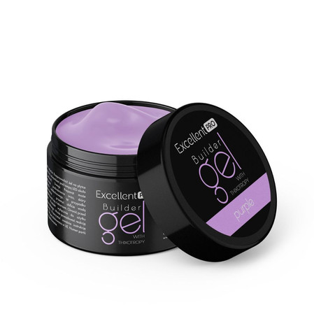 Builder Gel With Thixotropy żel budujący Purple 15g
