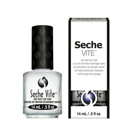Seche Vite − Dry Fast Top Coat, wysuszacz/utwardzacz do lakieru do paznokci − 14 ml