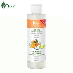Żel myjący do twarzy z naturalnym olejkiem pomarańczowym - AVA