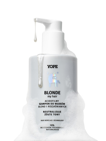 Yope - Blonde My Hair acidofilny szampon do włosów blond i rozjaśnianych 300ml