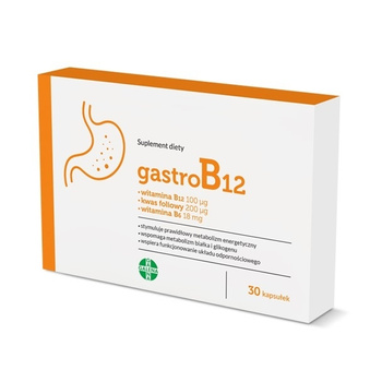 GastroB12, 30 kaps.