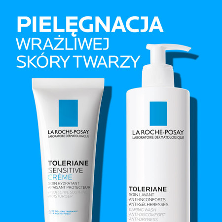 La Roche-Posay − Toleriane Sensitive Riche, kojący krem do skóry suchej i wrażliwej − 40 ml