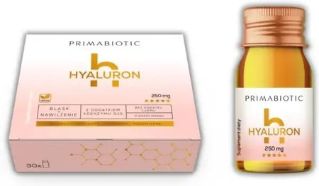 Zestaw 2x Primabiotic Hyaluron kwas hialuronowy do picia box 30 szt. x 30 ml