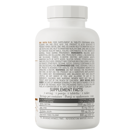 OSTROVIT Biotyna Plus (100 tabl.)