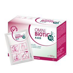 Omni-Biotic® 10 Aad probiotyk przy antybiotykoterapii 30 sasz. x 5g vege