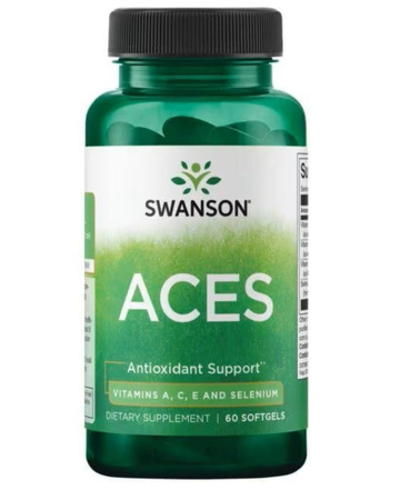 SWANSON ACES - Witaminy A, C, E i Selen (30 kaps.)