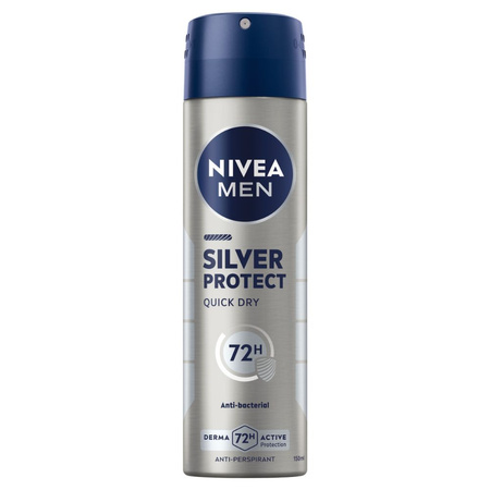 Men Silver Protect antyperspirant spray 150ml