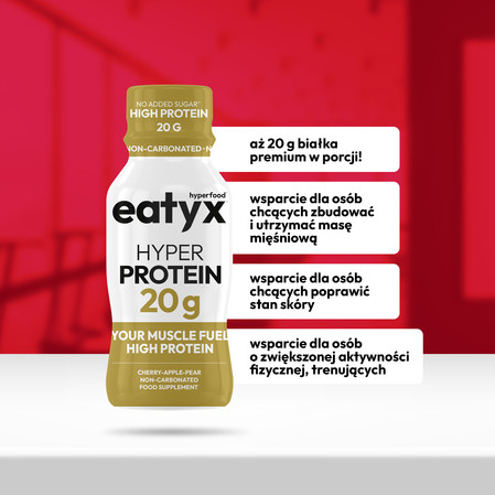 Eatyx Hyperfood Protein 20G - 95ml x 30szt