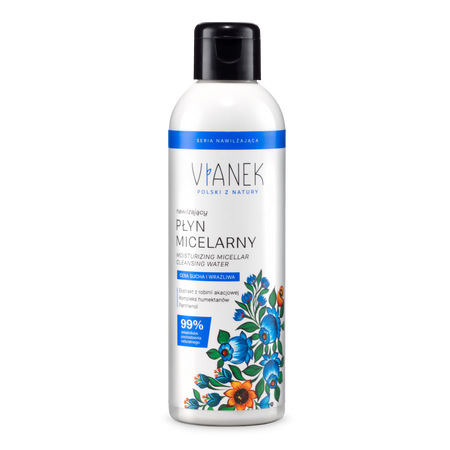 Vianek, Nawilżający płyn micelarny, 200 ml