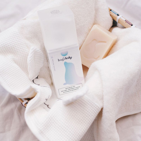 Hagi Baby − Naturalny żel do mycia ciała i włosów z olejem ze słodkich migdałów − 250ml