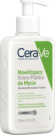 CeraVe nawilżający krem-pianka do mycia 236 ml
