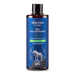Duetus For Men Żel pod prysznic 3w1 odżywczy 300 ml
