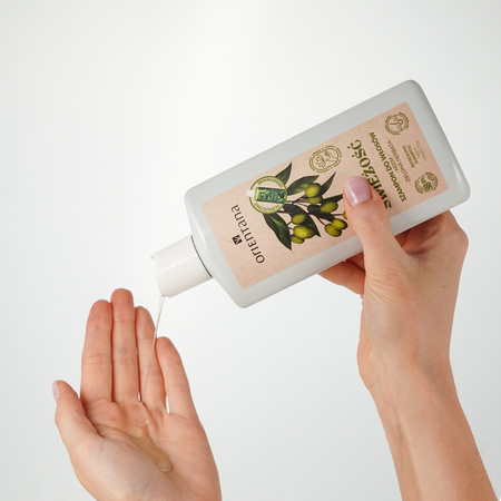 Orientana, Ajurwedyjski szampon do włosów Świeżość, neem i zielona herbata, 210 ml