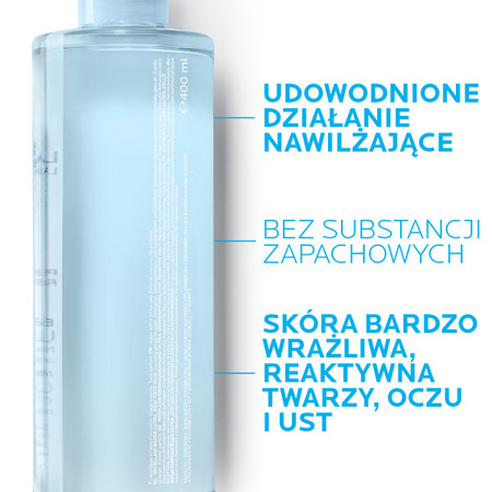 La Roche-Posay − Micellar Water Ultra, płyn micelarny do skóry reaktywnej i wrażliwej − 400 ml