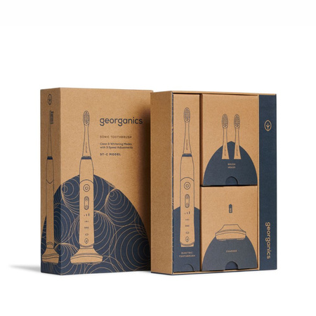 Georganics, Szczoteczka soniczna do zębów, 35 tys. obrotów na minutę