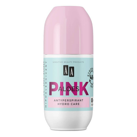 AA Pink Aloes Dezodorant antyperspirant roll-on 50ml