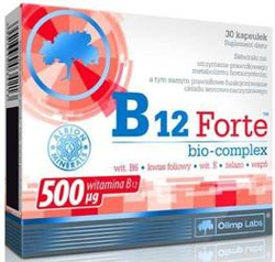 Olimp B12 forte Witamina B12 - 30 kaps.