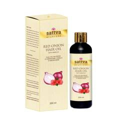 Sattva - Olejek do włosów z czerwonej cebuli z hibiskusem 200ml