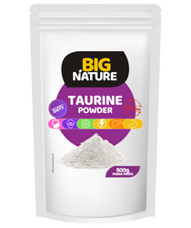 Big Nature Tauryna + Witamina C – energia, koncentracja, regeneracja 500g