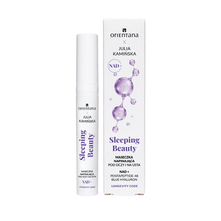 Orientana Sleeping Beauty Maseczka Napinająca pod oczy i na usta, 15 ml