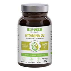 Biowen Witamina D3 4000 120 kaps.