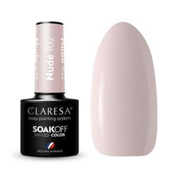 Soak Off UV/LED Nude lakier hybrydowy 102 5g