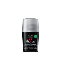 Vichy Homme Invisible Resist 72h antyperspirant w kulce przeciw śladom na ubraniach 50ml
