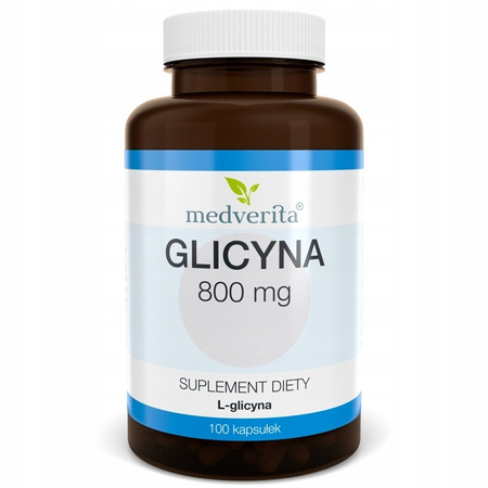 Medverita Glicyna 800 mg 100 kaps.