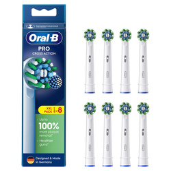 ORAL-B BRAUN KOŃCÓWKI EB50-8 CROSS ACTION "PRO"