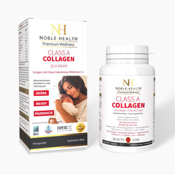 Noble Health Class A Collagen kolagen dla mamy 90 kaps.