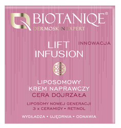 Biotaniqe- Lift Infusion, Liposomowy Krem Naprawczy 60+, 50 ml