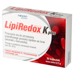 Nexon Lipiredox K Plus 30 kaps.