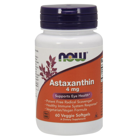 Naturalna Astaksantyna 4 mg (60 kaps.)