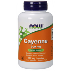 Cayenne - Pieprz kajeński 500 mg (100 kaps.)