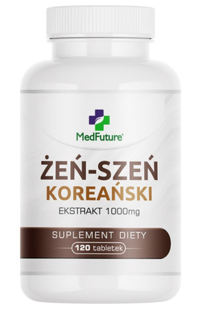 MedFuture Żeń-szeń koreański 1000mg - 120 tabl.