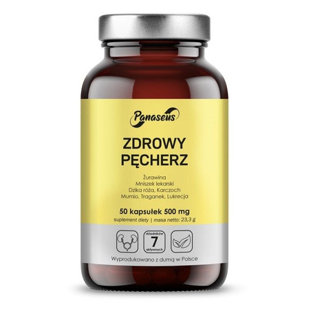 Panaseus Zdrowy Pęcherz 50 kap