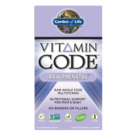 Garden of Life Vitamin Code RAW Prenatal 180 kaps.